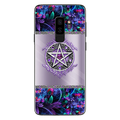 Purple Pentacle Witch - Personalized Phone Case