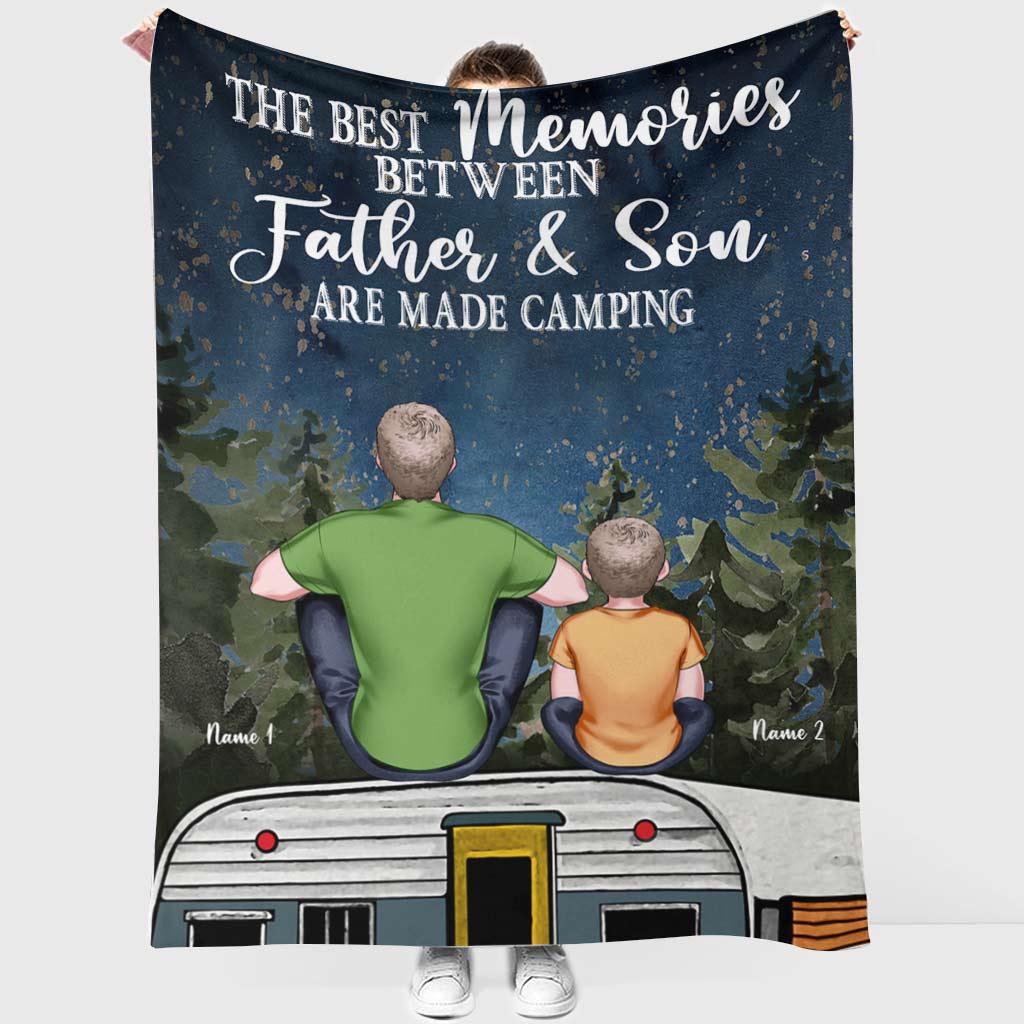 When I'm At My Best - Personalized Camping Blanket