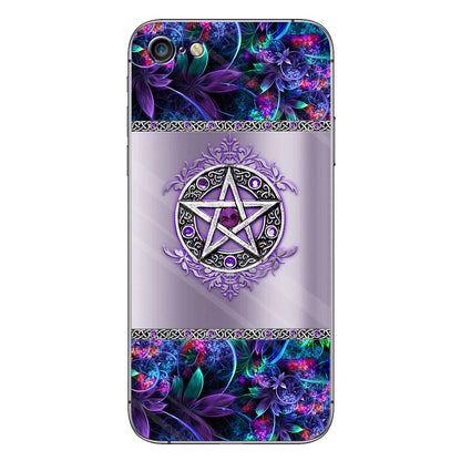 Purple Pentacle Witch - Personalized Phone Case
