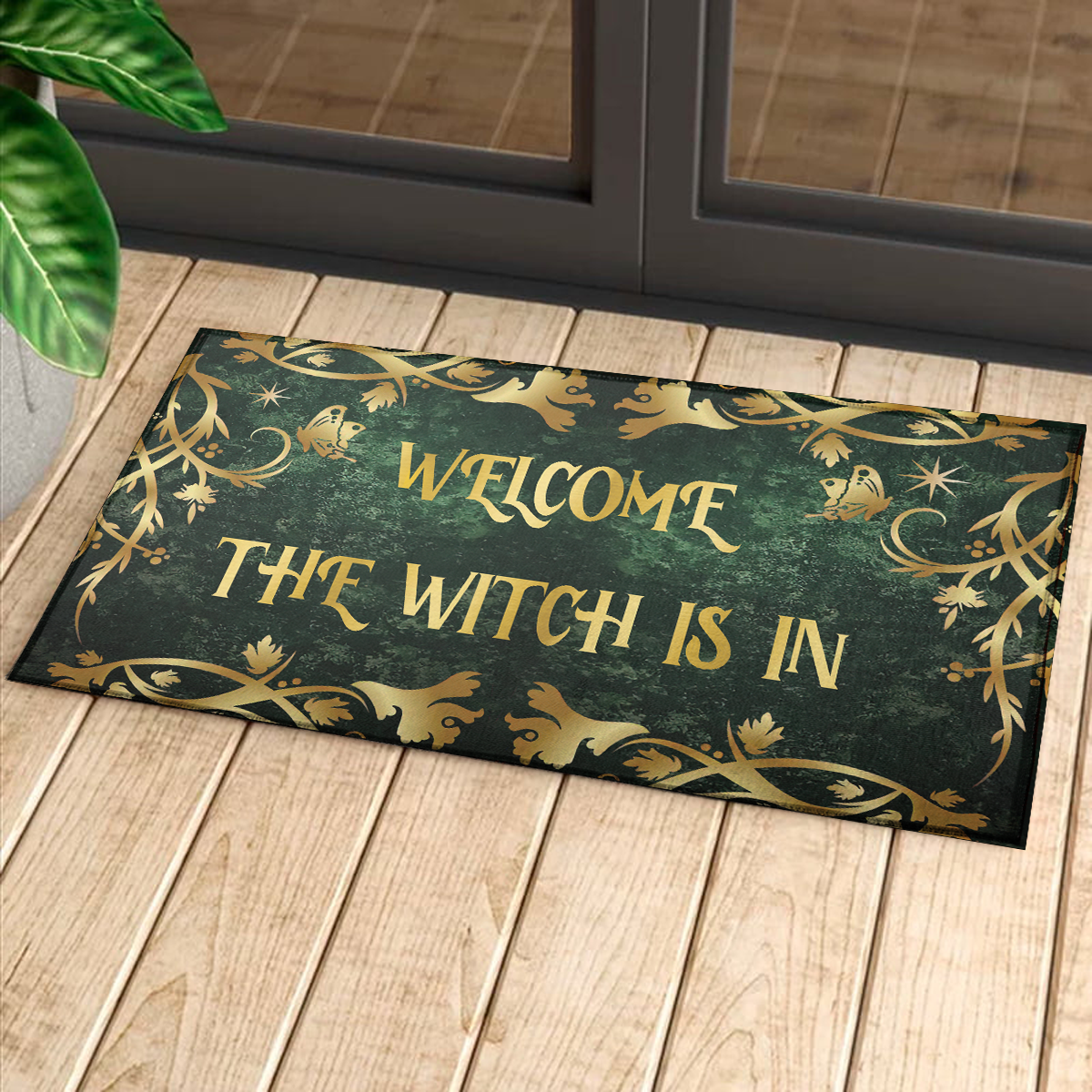 Welcome The Witch Is In - Witch Doormat 0822