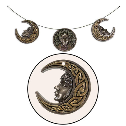 Triple Moon Goddess - Witch 3 Pieces Garland
