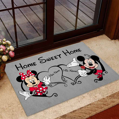Home Sweet Home - Personalized Mouse Doormat 112021