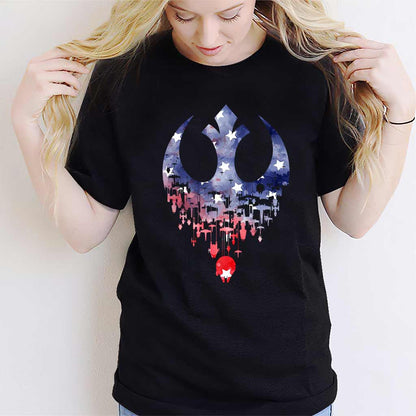 Rebel - Independence Day The Force T-shirt and Hoodie