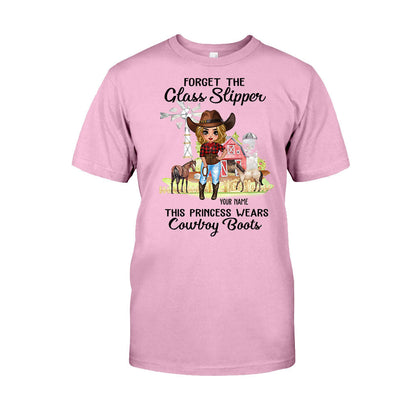 This Princess Wears Cowboy Boots - Personalized Horse T-shirt and Hoodie