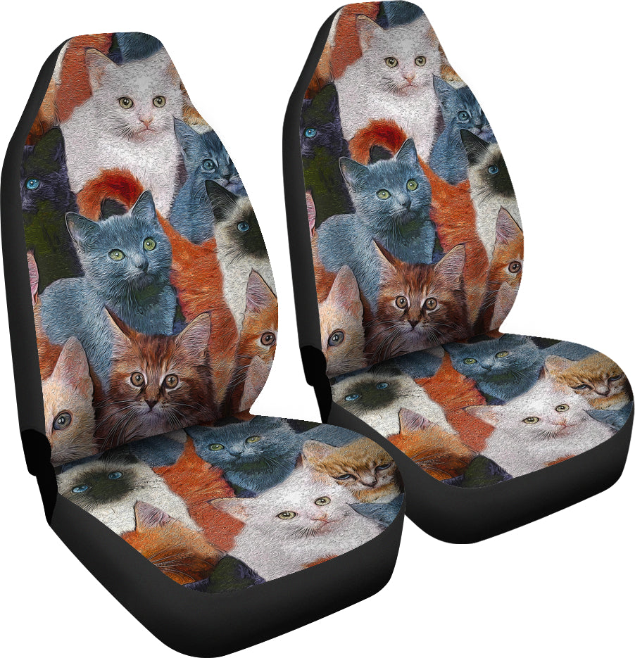 Cute Cats Cat Seat Covers 0622