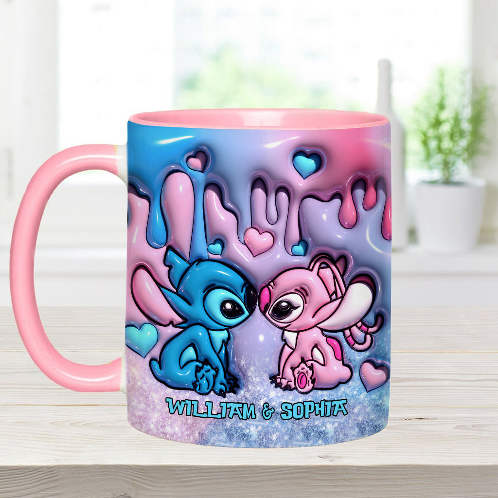 I'm Yours No Returns Or Refunds - Personalized Ohana Accent Mug