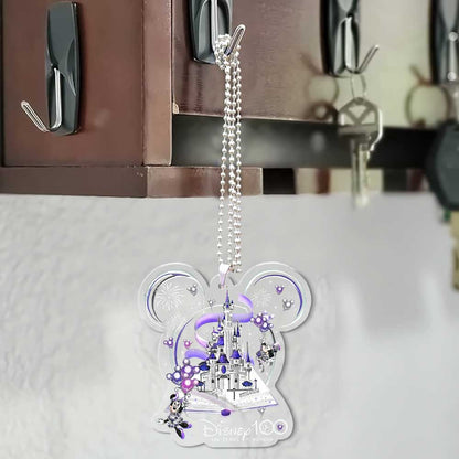 100 Years Of Wonder - Mouse Transparent Car Ornament