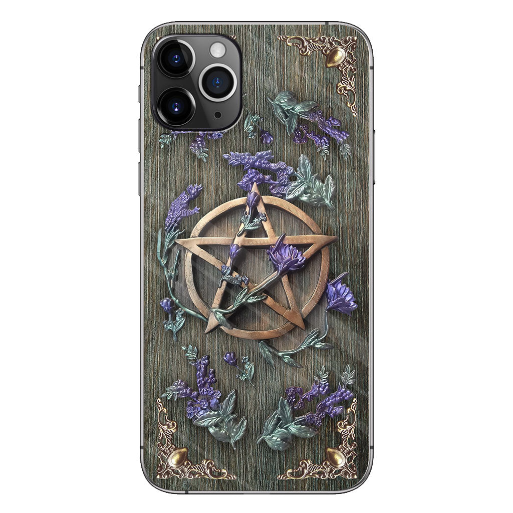 Mystical Witch - Witch Phone Case With 3D Pattern Print