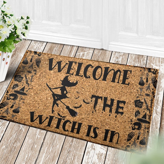 Welcome The Witch Is In - Witch Doormat 0822
