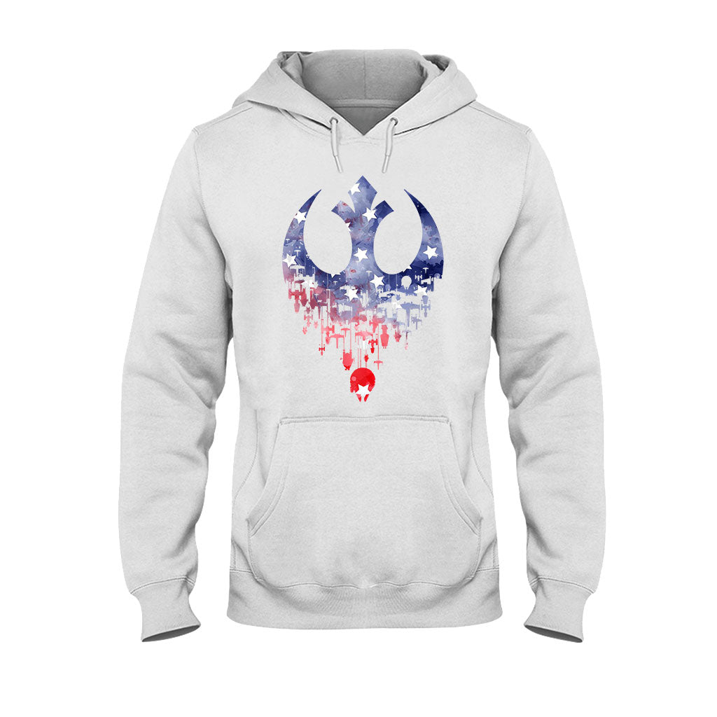 Rebel - Independence Day The Force T-shirt and Hoodie