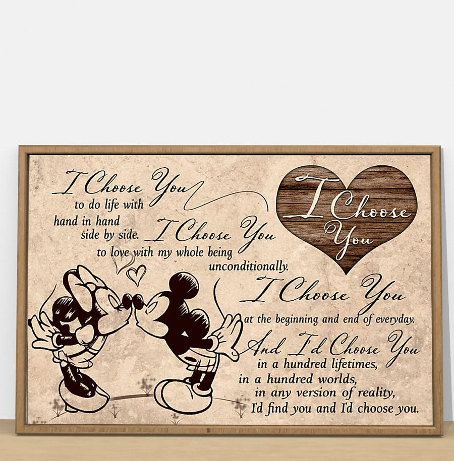 I Chose You - Mouse Poster