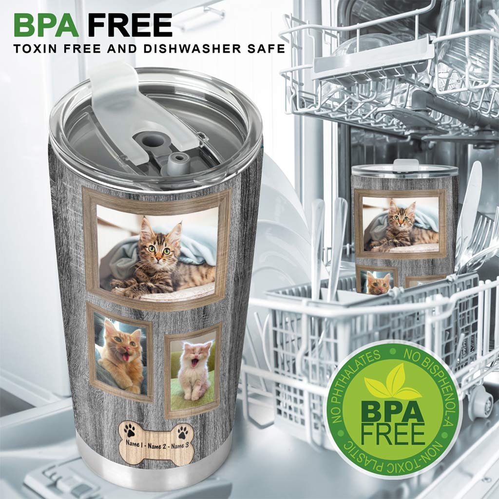 And God Said - Personalized Cat Tumbler