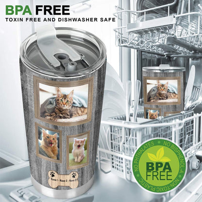 And God Said - Personalized Cat Tumbler