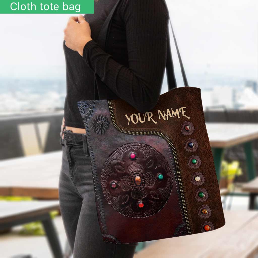 Witch Pentagram - Personalized Witch Tote Bag