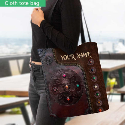 Witch Pentagram - Personalized Witch Tote Bag