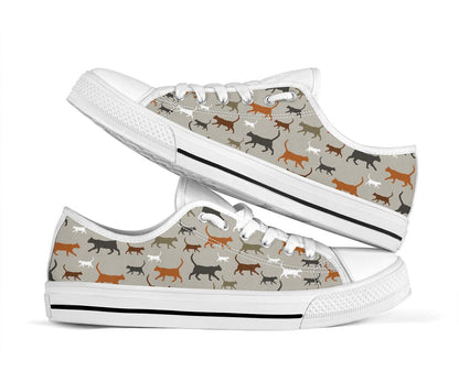 Cat Lover Cat Low Top Shoes 0622