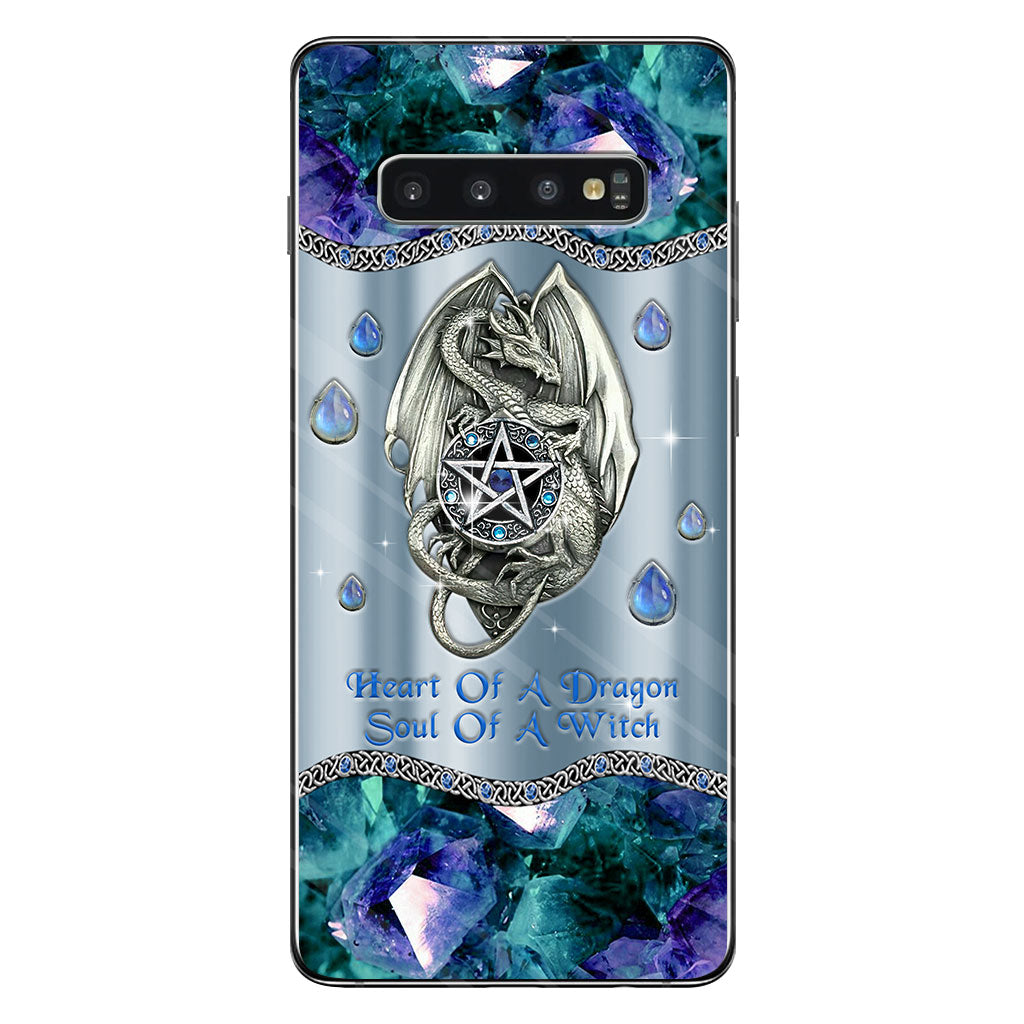 Heart Of A Dragon Soul Of A Witch 3D Pattern Print Phone Case