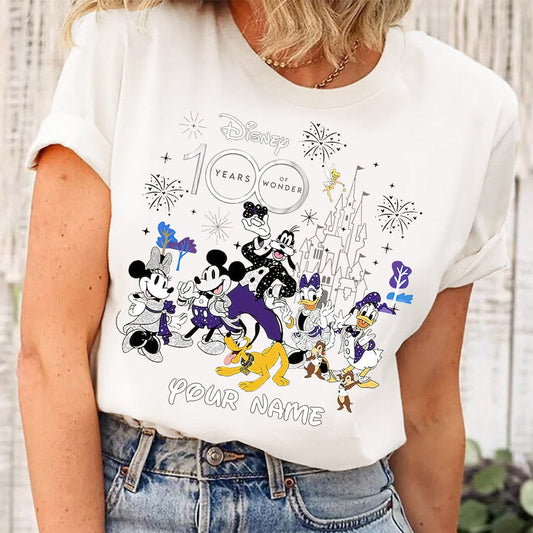 100 Years Of Wonder - Personalized Mouse T-shirt and Hoodie
