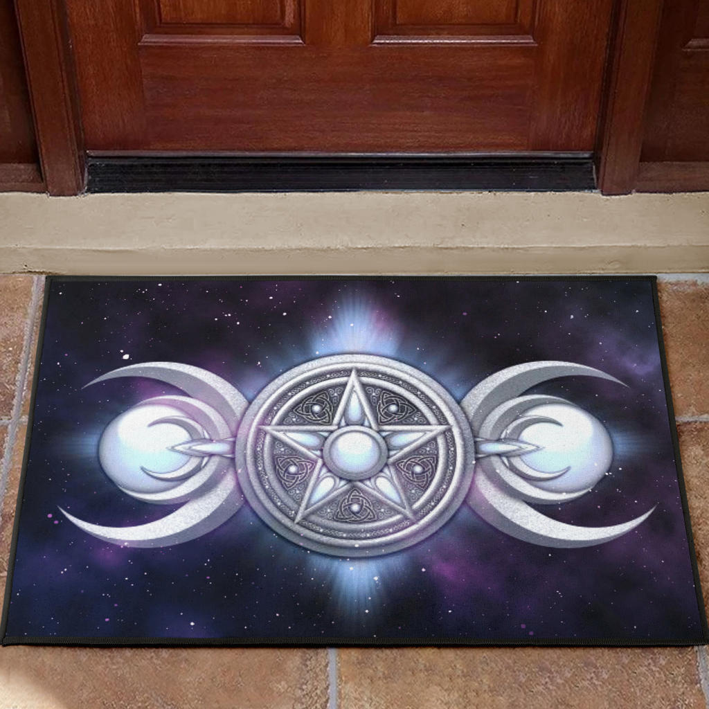 Triple Moon Wicca - Witch Doormat 0822