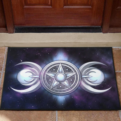 Triple Moon Wicca - Witch Doormat 0822