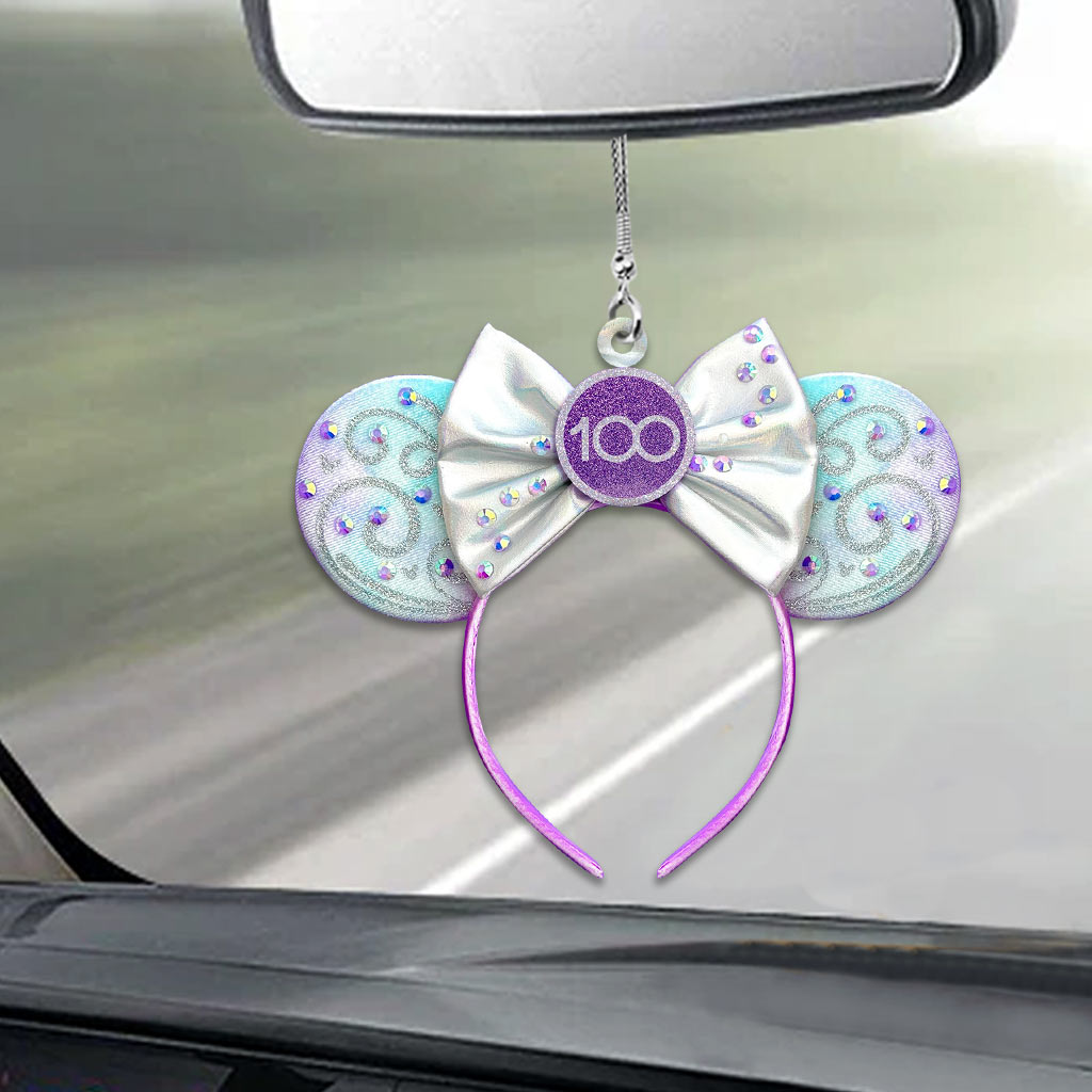 100 Years Of Wonder - Mouse Transparent Car Ornament