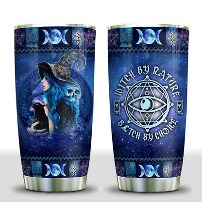 Blue Witch By Nature - Witch Tumbler 0822