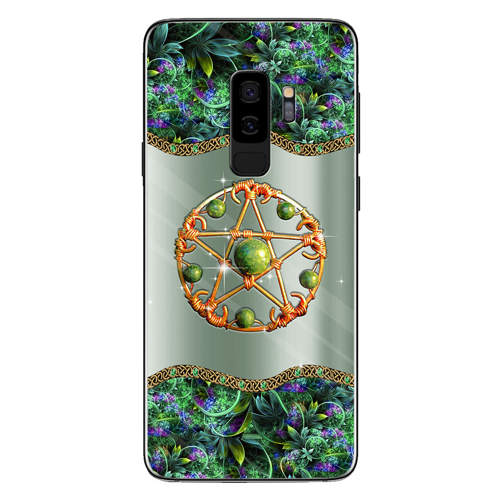 Mystery Witch Star - Personalized Phone Case With 3D Printed