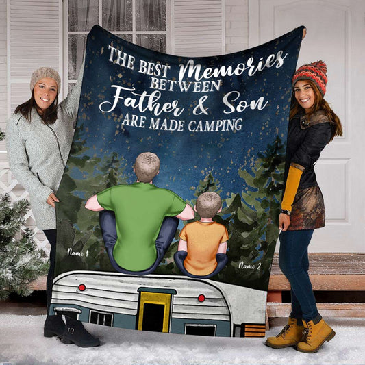 When I'm At My Best - Personalized Camping Blanket