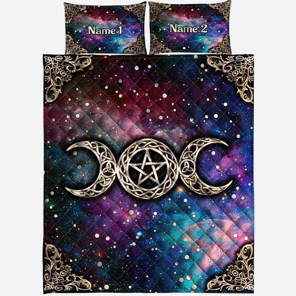 Magic Ritual - Personalized Witch Quilt Set