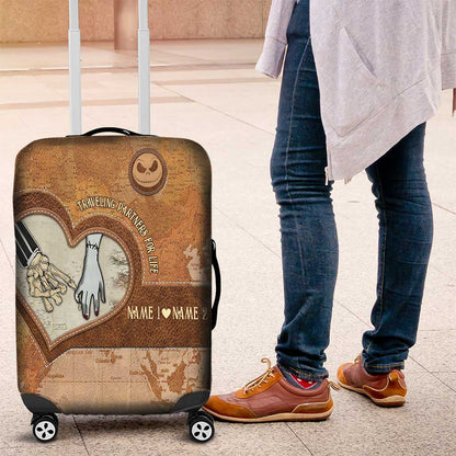 Traveling Partners - Personalized Nightmare Luggage Cover