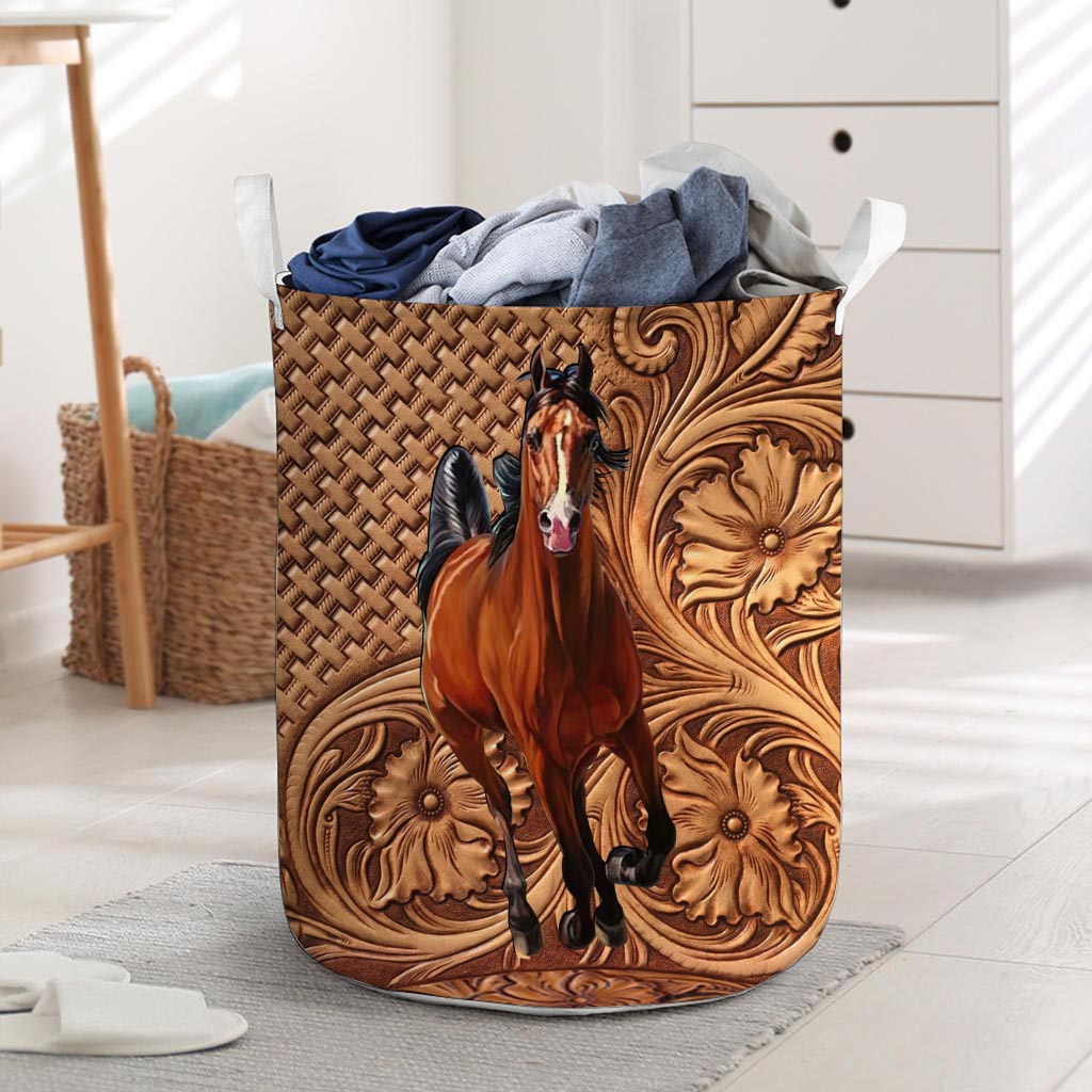 Love Horses Horse Storage Basket 0622
