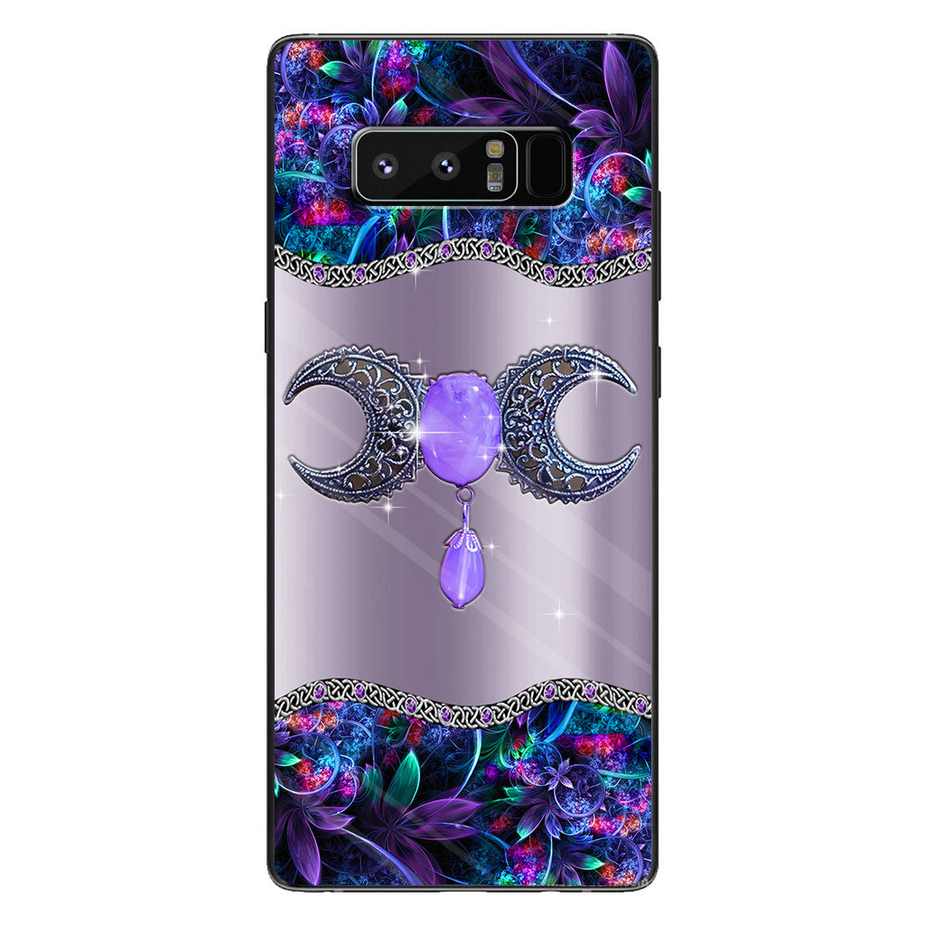 Mystery Witch Triple Moon - Personalized Phone Case With 3D Printed