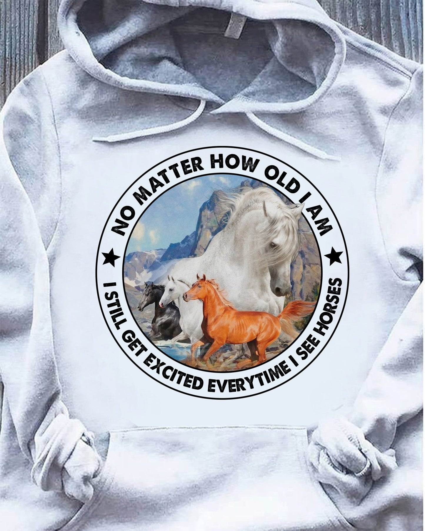 Everytime I See Horses Horse T-shirt and Hoodie 0523