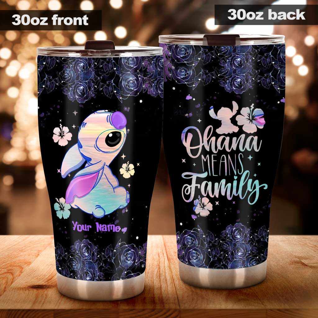 Ohana Means Family - Personalized Ohana Tumbler