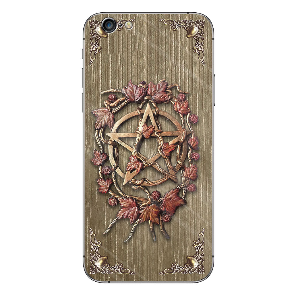 Mystical Witch - Witch Phone Case With 3D Pattern Print