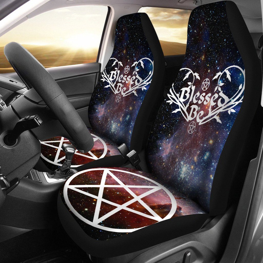 Blessed Be - Witch Seat Covers 0822