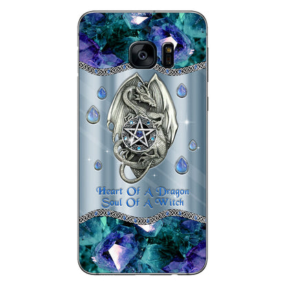Heart Of A Dragon Soul Of A Witch 3D Pattern Print Phone Case