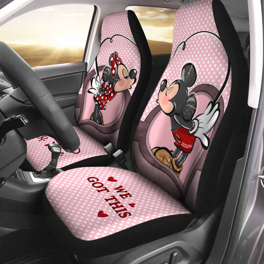 Magic Love Forever - Personalized Mouse Seat Covers