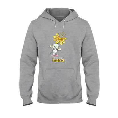 I Love Being A Nana - Personalized Mother's Day Grandma T-shirt and Hoodie