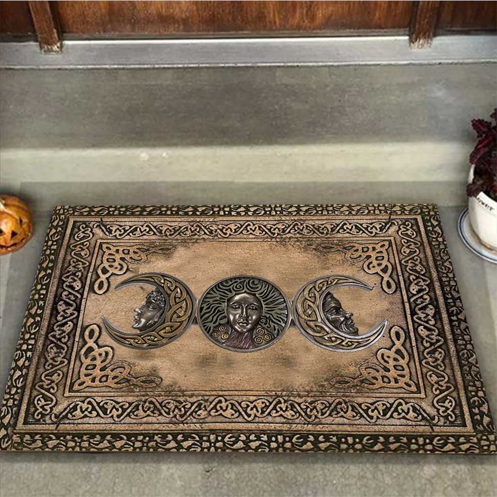 The Triple Goddess - Witch Doormat With 3D Pattern Print