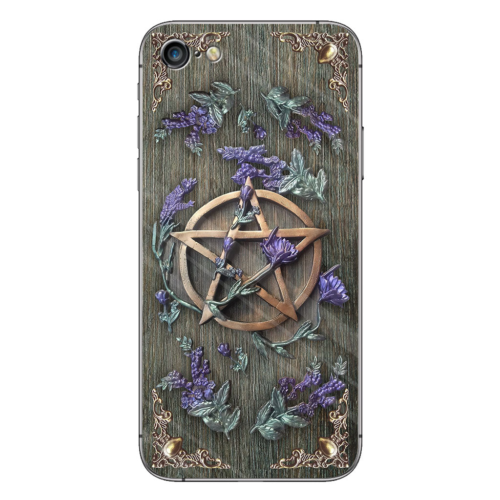 Mystical Witch - Witch Phone Case With 3D Pattern Print