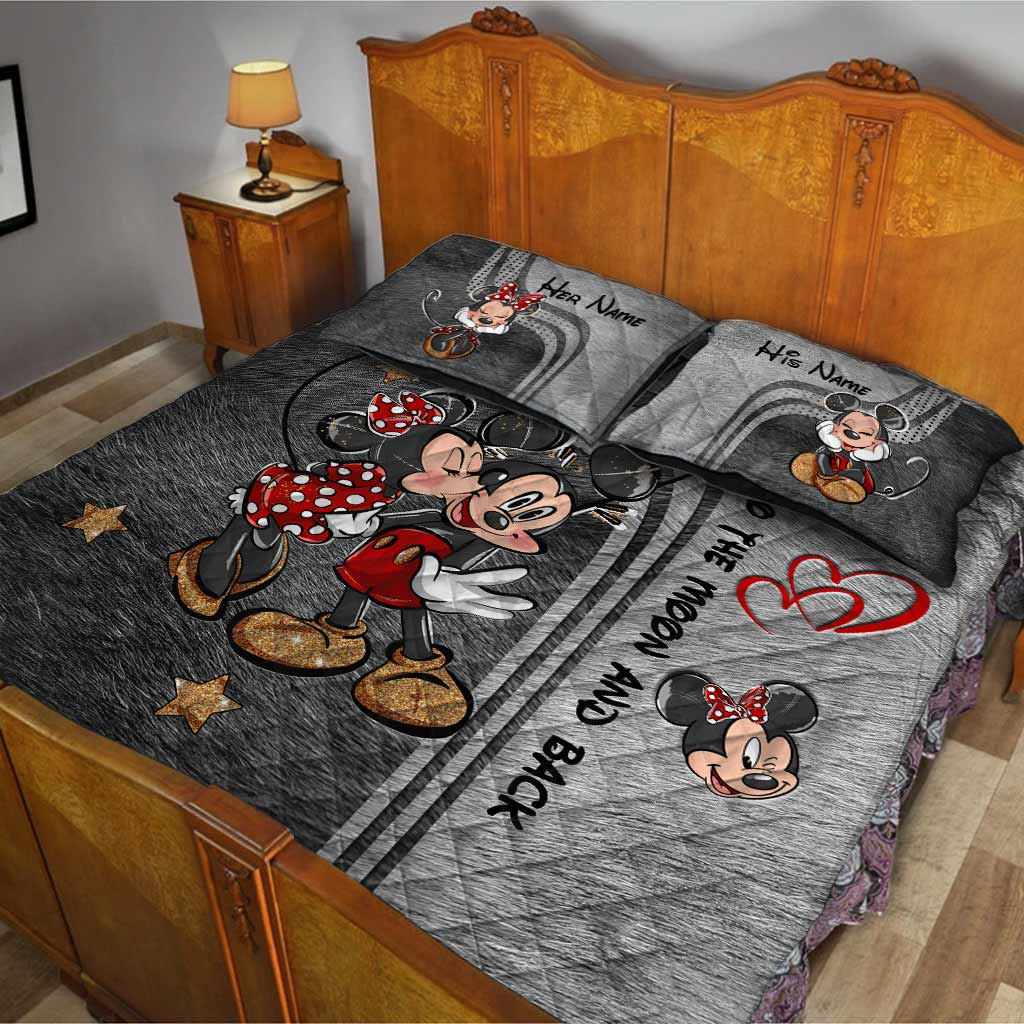 Magic Mouse Ears - Personalized Quilt Set