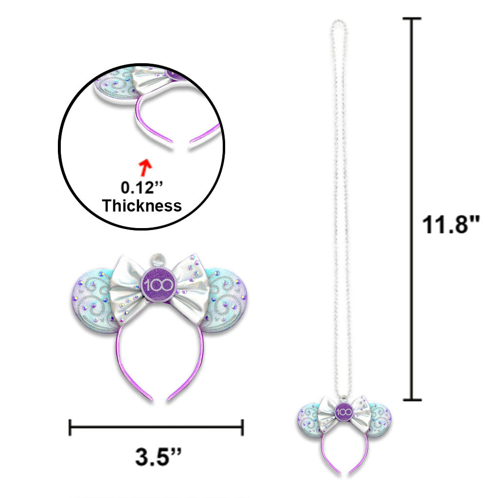 100 Years Of Wonder - Mouse Transparent Car Ornament