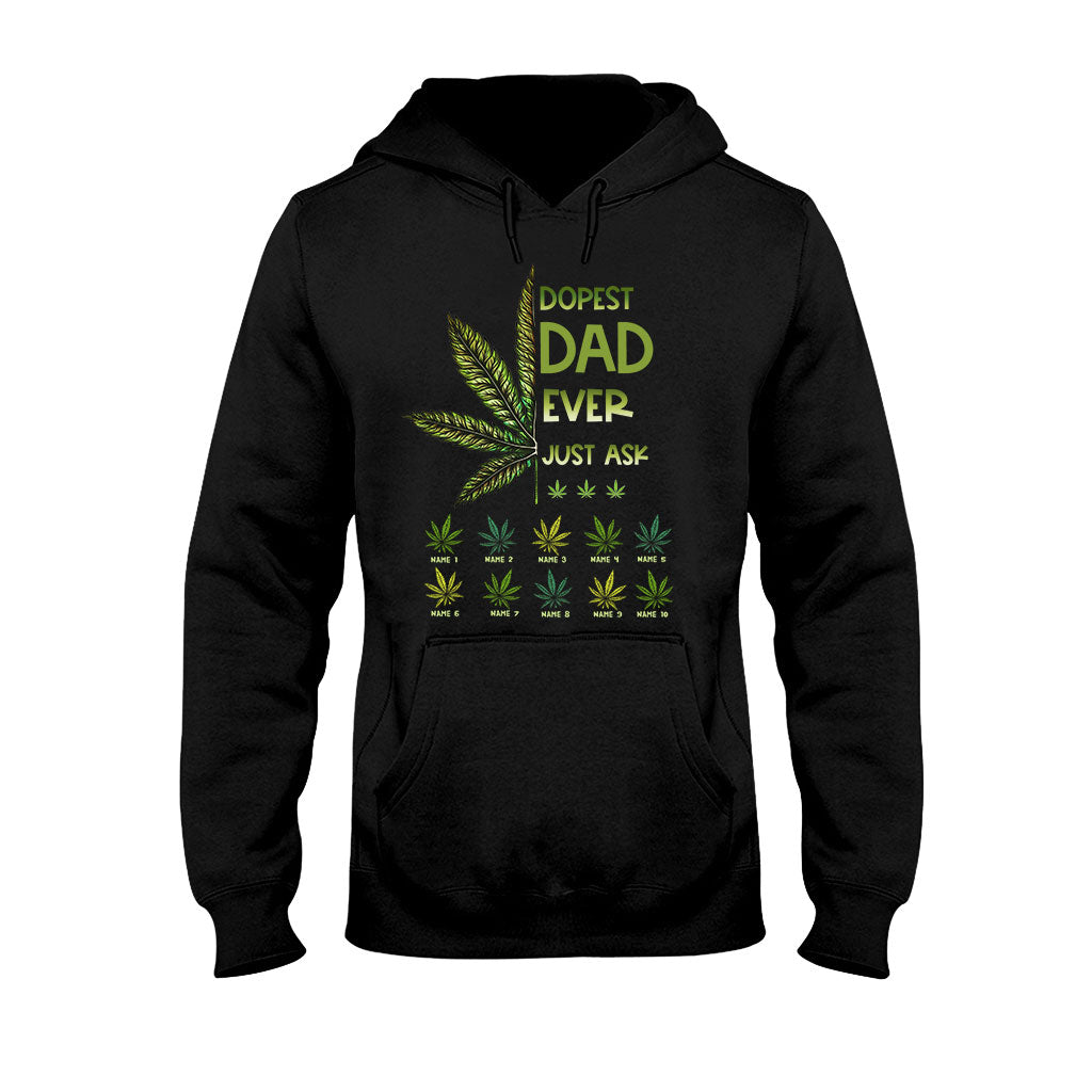 Dopest Dad Ever - Gift for dad, grandma, grandpa, mom, uncle, aunt, brother, sister - Personalized T-shirt And Hoodie
