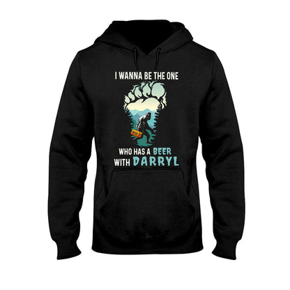 I Wanna Be The One Who Has A Beer With Bigfoot - Camping T-shirt and Hoodie 112021