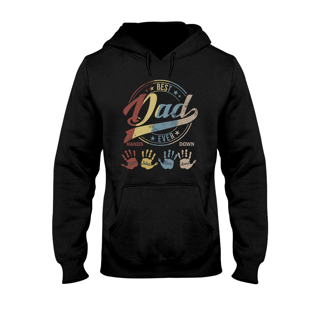Best Dad Ever Grandpa - Personalized Father T-shirt and Hoodie