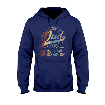 Best Dad Ever Grandpa - Personalized Father T-shirt and Hoodie