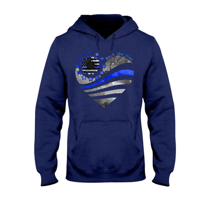 Blue Line - Police Officer T-shirt And Hoodie 062021