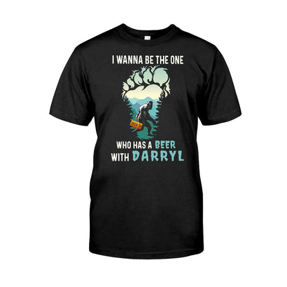 I Wanna Be The One Who Has A Beer With Bigfoot - Camping T-shirt and Hoodie 112021
