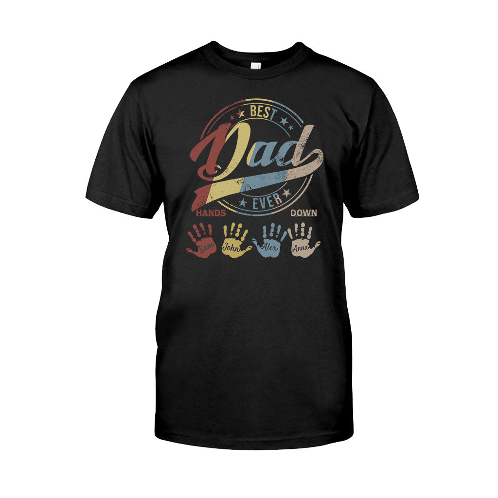 Best Dad Ever Grandpa - Personalized Father T-shirt and Hoodie
